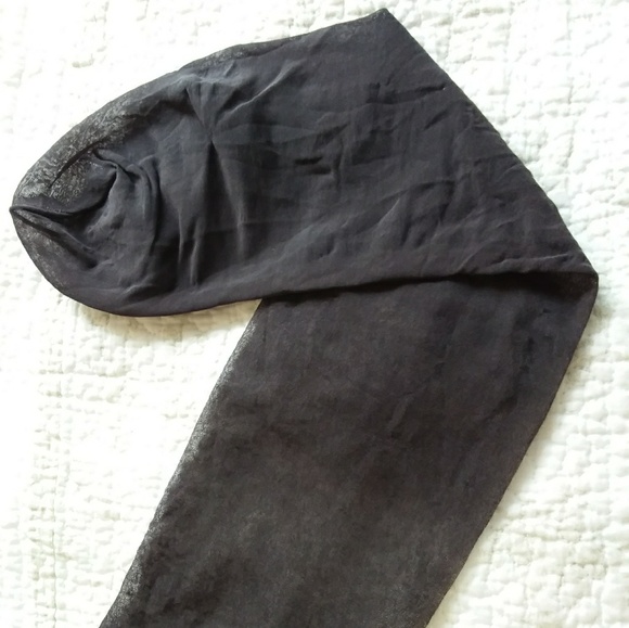 SOLD NWT *2 PAIR* LUXURY Black Givenchy Hosiery C - Picture 3 of 6